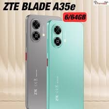 Smartphones ZTE Blade A35E Gris clair 6GO 64GO — vignette 2