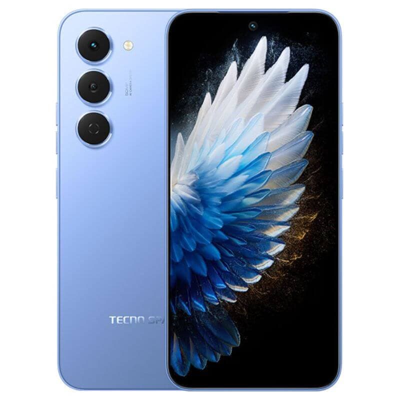 Smartphones Tecno Spark 40 pro KM7 Blue-claire 8GO 256GO