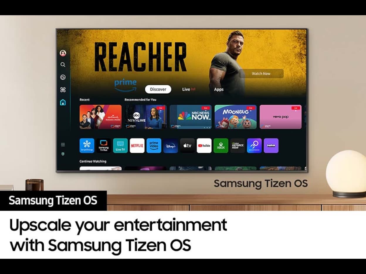 TV et home cinéma Samsung Crystal UHD 4K DU7000 Smart TV (2024) 65" — vignette 10