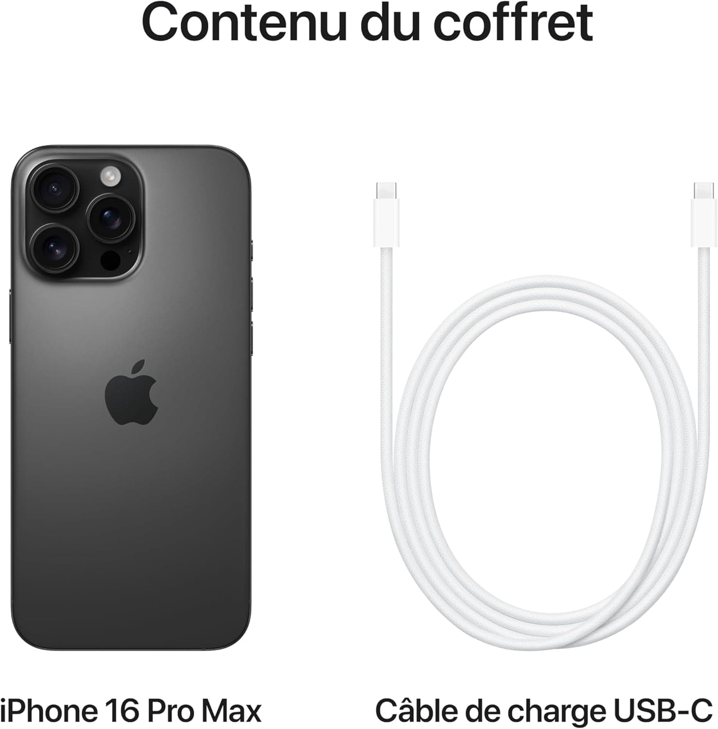 Smartphones Apple iphone 16 pro max sim Gris clair 256GO
