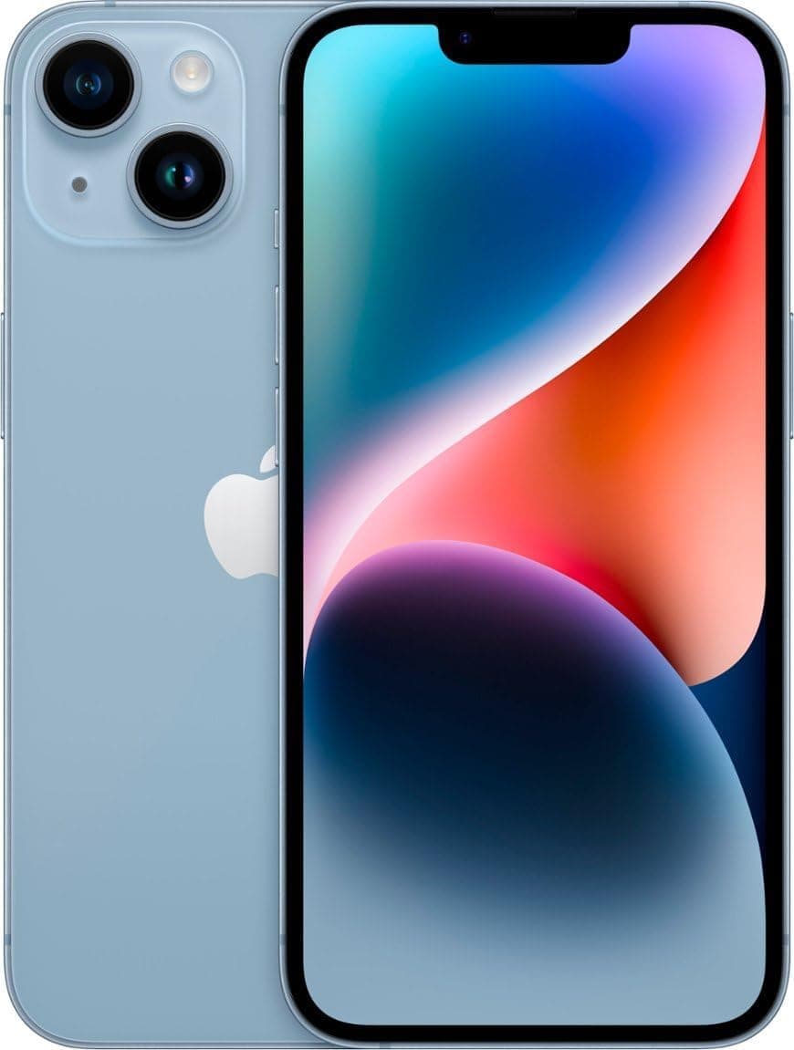 Smartphones Apple iphone 14 plus sim Blue-claire 128GO — vignette 3