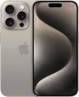 Smartphones Apple iphone 15 pro max sim 256GO Gris clair — vignette 2