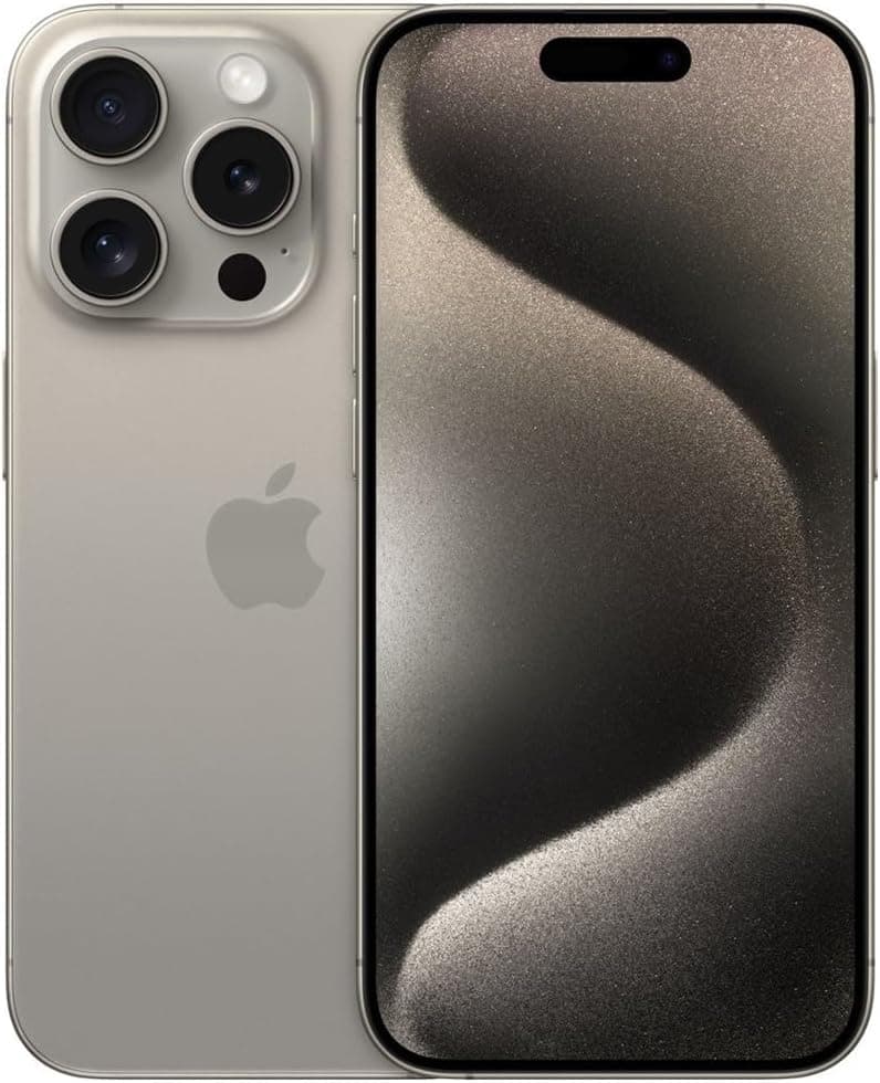 Smartphones Apple iphone 15 pro max sim 256GO Gris clair — vignette 2