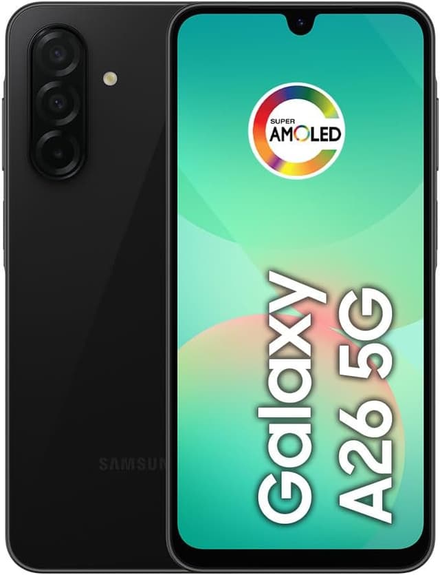 Smartphones Samsung Galaxy A26 5G Noire 256GO 8GO