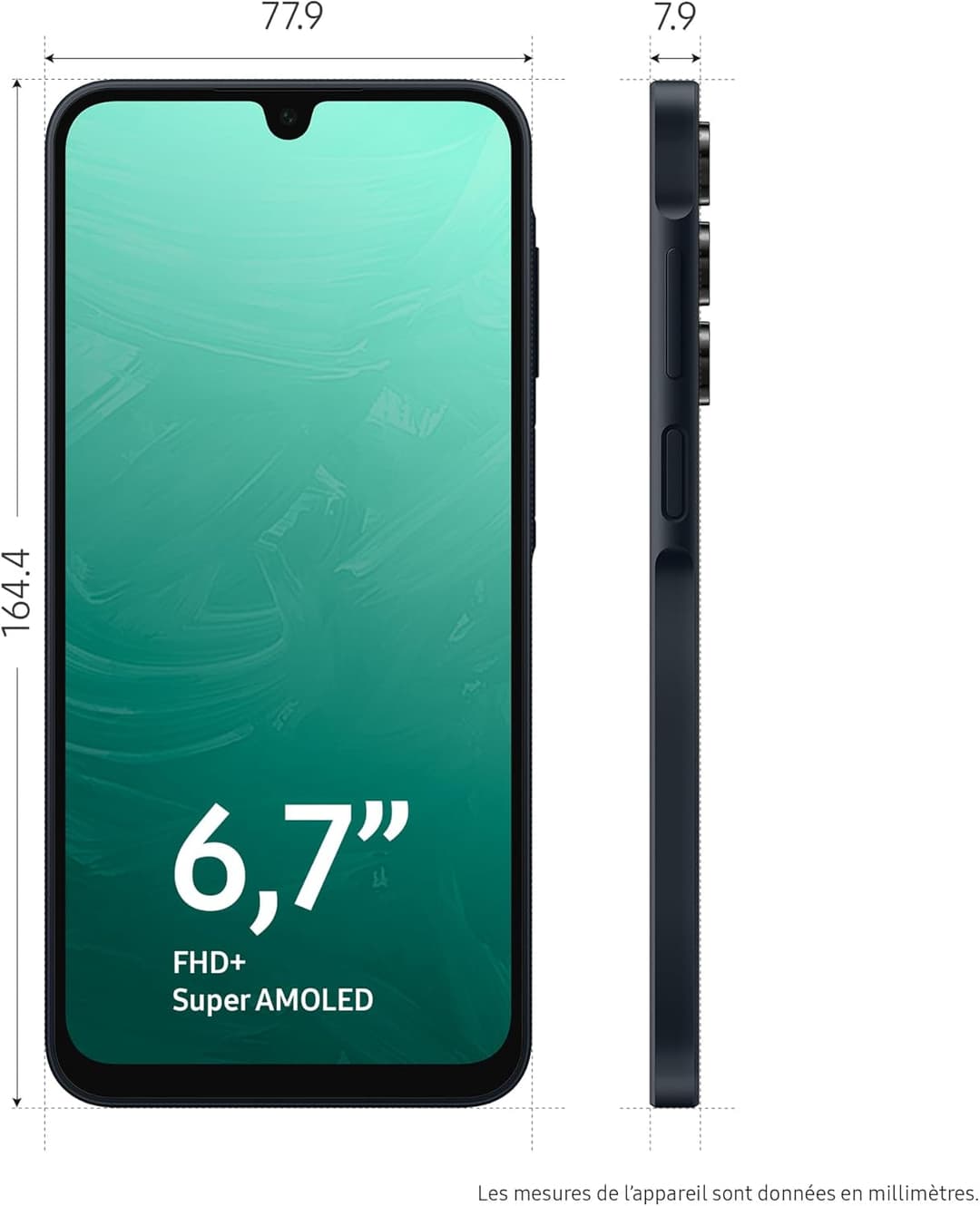 Smartphones Samsung Galaxy A16 Noire 8GO 256GO