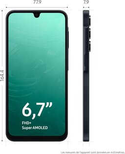 Smartphones Samsung Galaxy A16 Noire 8GO 256GO — vignette 1