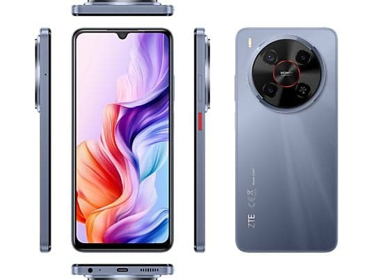 Smartphones ZTE Blade V70 max 256GO 12GO Bleue 2 ans de garantie 