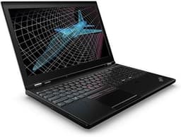 Ordinateurs portables Lenovo ThinkPad P51 Intel core I7 7ème gen 2.6 GHz 8 coeurs  32GO DDR4 2400MHz OUI 512GO SSD OUI NVIDIA 4GO 5H 14.6" true Noire USB, Type-C, RJ45  Graphisme/montage — vignette 4