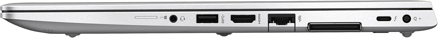 Ordinateurs portables HP EliteBook 850 G5 Intel core I5 8ème gen 1.9Ghz 8 coeurs  16GO DDR4 2400MHz OUI 256GO SSD OUI Intel UHD 15.6" 6H 60Wh true Gris clair USB, Type-C, RJ45, HDMI  6 mois garantie  Aluminium Lecteur d'empreintes Professionnel — vignette 2