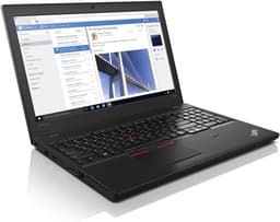 Ordinateurs portables Lenovo ThinkPad T560 6ème gen Intel core I3  2.4 Ghz 4 coeurs  4GO DDR4 3200MHz OUI 128GO SSD OUI 6H 60Wh 15" Intel UHD 128MO Window 10 Plastique Noire USB , carte sd, RJ45, HDMI  6mois garantie  — vignette 2