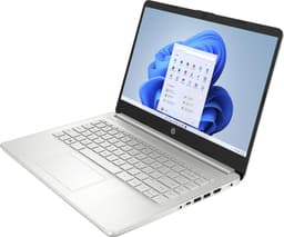 Ordinateurs portables HP Laptop 14s 11ème Intel core I7 2.8Ghz 8 16GO DDR4 3200MHz OUI 256GO NVMe OUI Intel UHD 128MO 7H 60Wh USB, type C, HDMI, carte SD Professionnel 6 mois de garantie  Window 11 — vignette 2