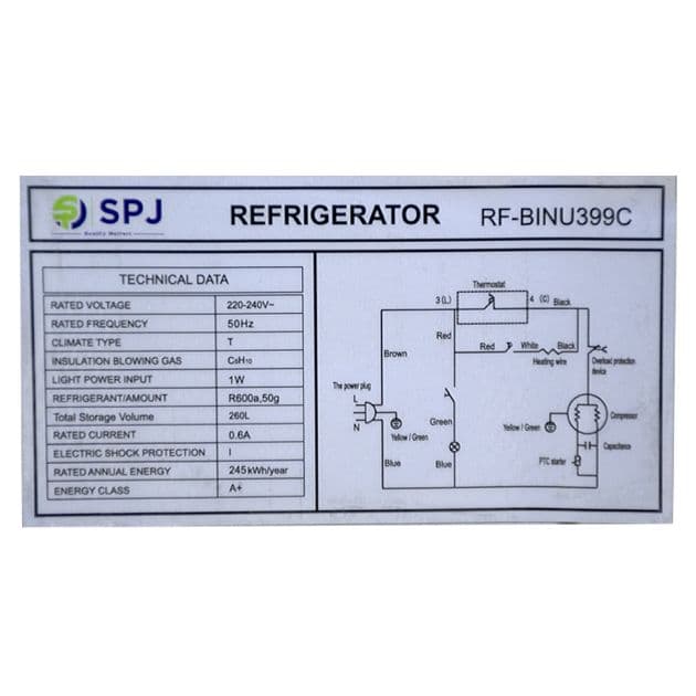 Cuisine . Réfrigérateur SPJ 260L RF-BINU399C — vignette 4