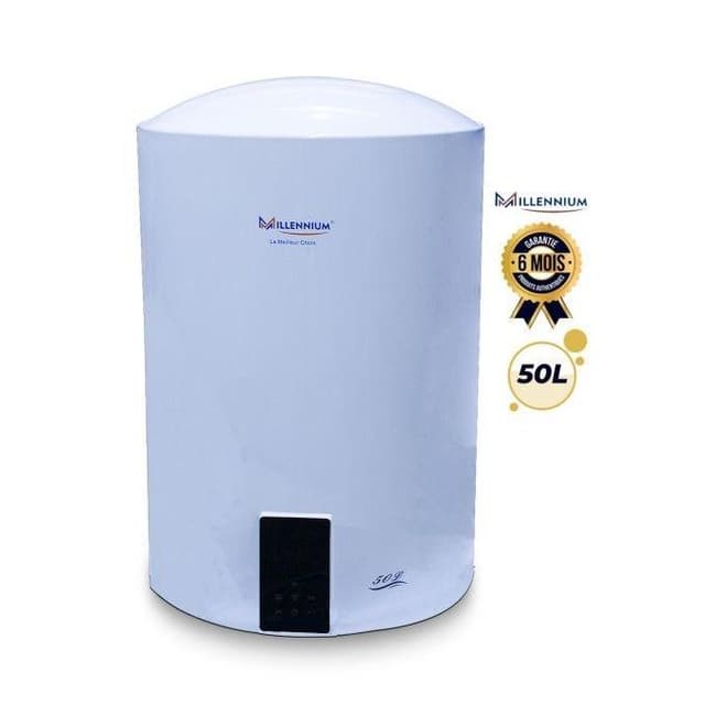 Gros électroménager . Chauffe-eau électrique - MILLENNIUM - 50 Litres - EWHM-LD50 - Avec WIFI