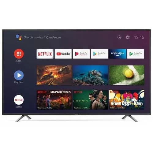 TV et home cinéma . intelligent SPJ 75 pouces 4K UHD sous Android et Google — vignette 3