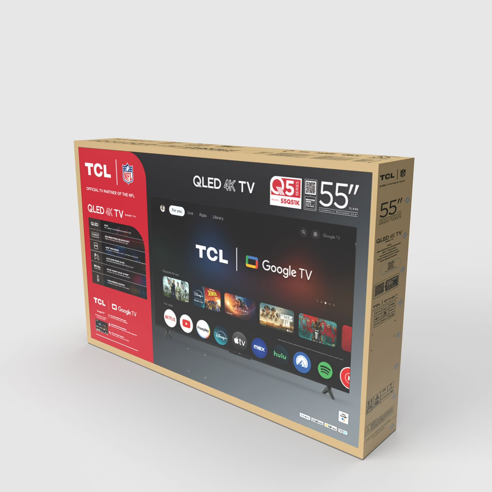 TV et home cinéma TCL 55Q51K 6 Mois de garantie 55" — vignette 22