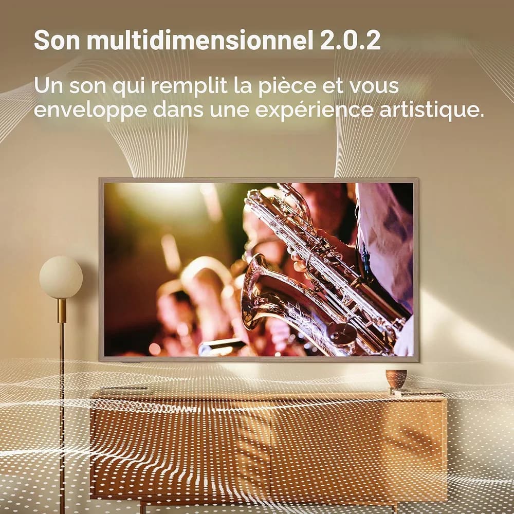 TV Hisense intelligente 65" S7N CanvasTV (modèle 65S7N) — vignette 4