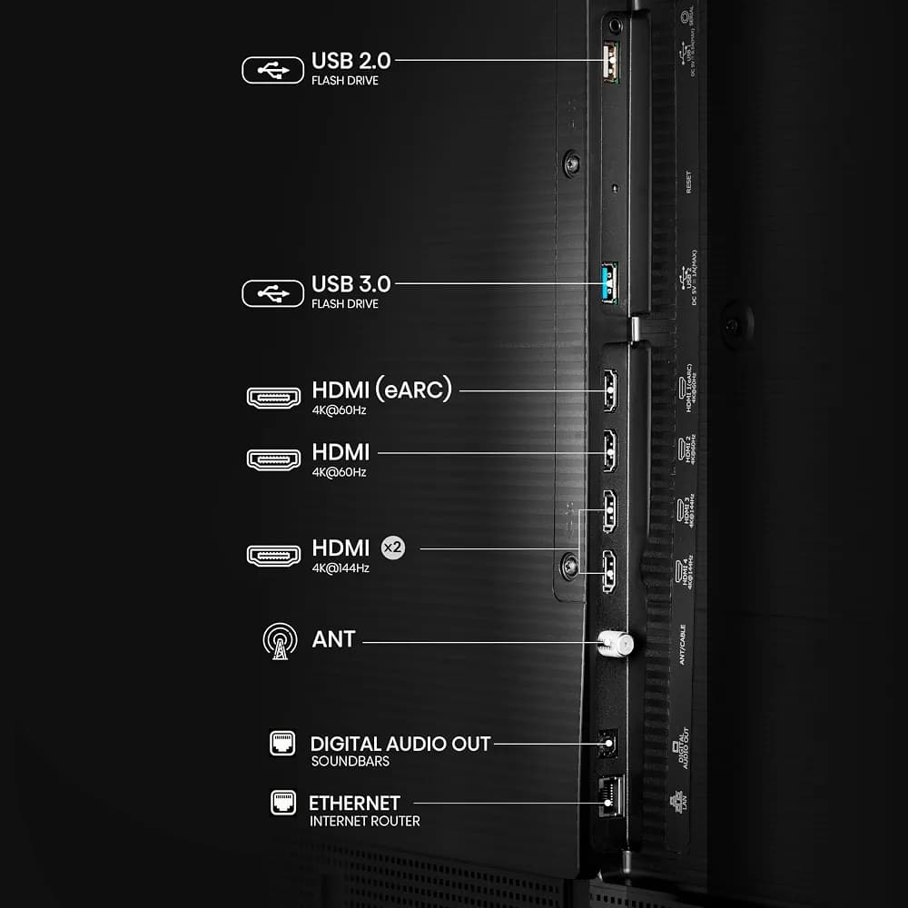 TV Hisense intelligente 65" S7N CanvasTV (modèle 65S7N) — vignette 6