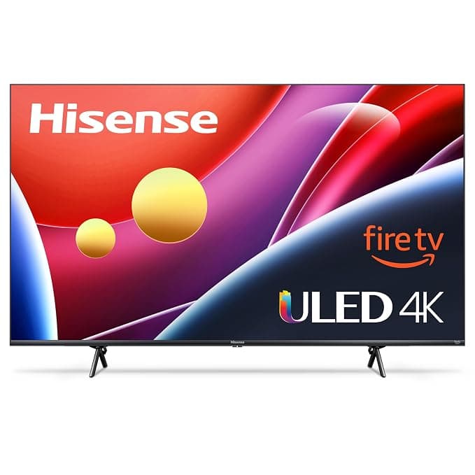 TV Hisense intelligente 65" série U6 ULED 4K UHD avec Fire TV (65U6HF, 2024) - QLED