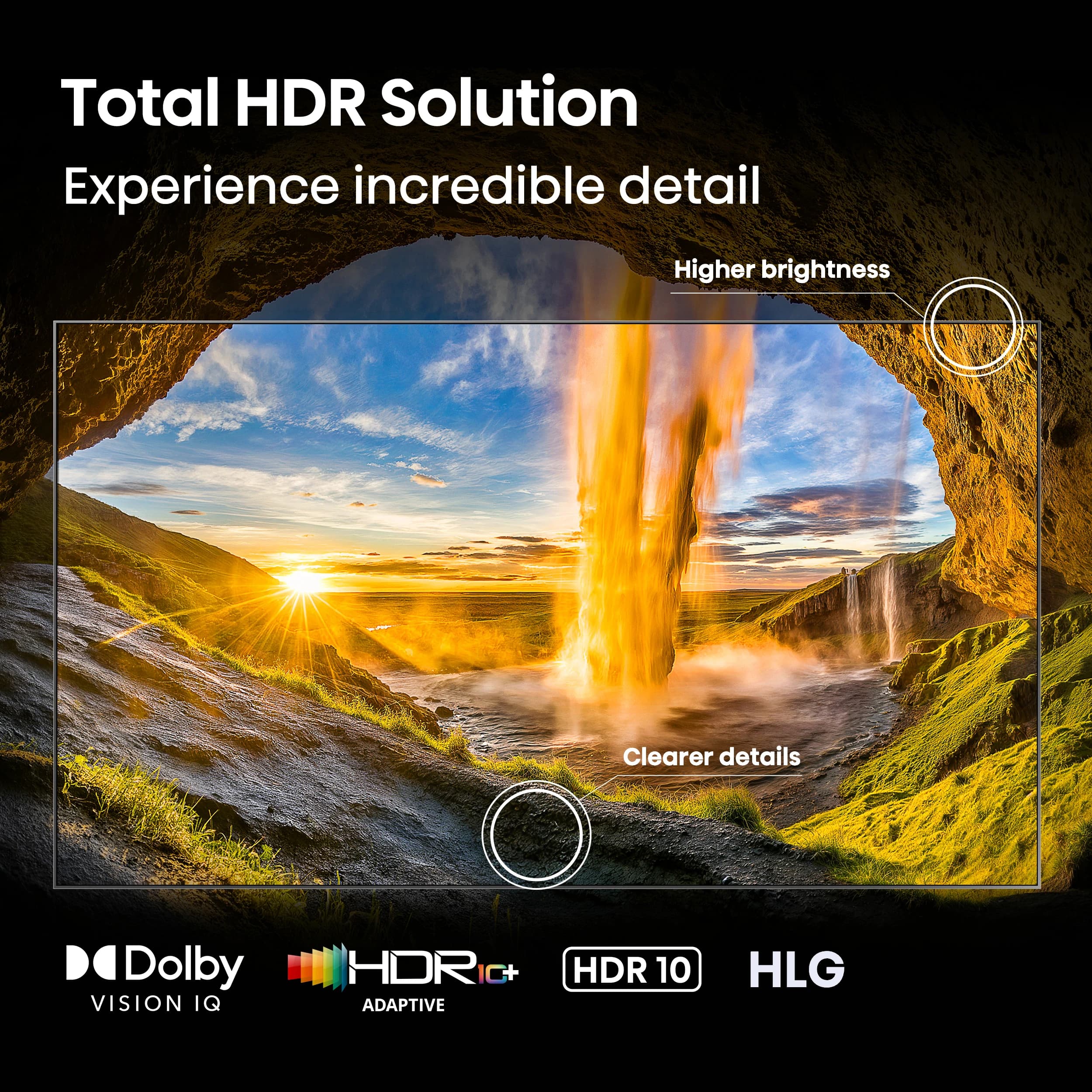TV Hisense 85" Classe U7 Série MiniLED ULED 4K Google TV — vignette 10