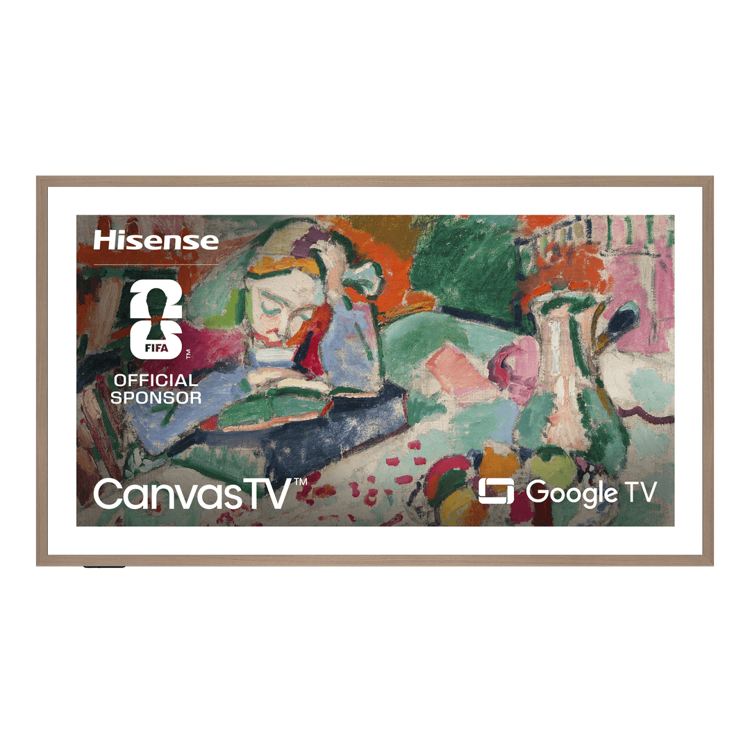 TV Hisense CanvasTV™ 4K QLED de classe S7 de 85 pouces avec Google TV
