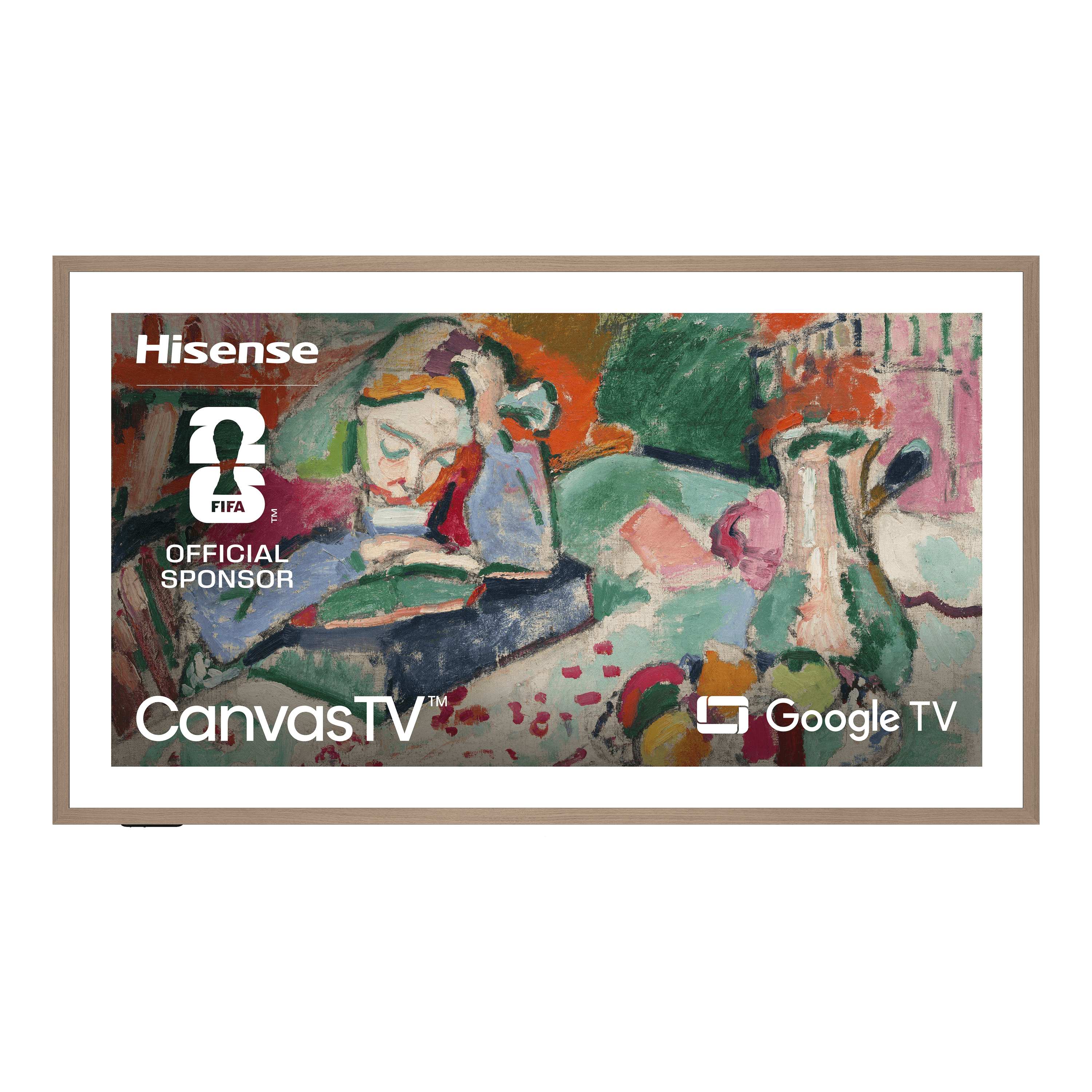 TV Hisense CanvasTV™ 4K QLED de classe S7 de 85 pouces avec Google TV — vignette 1