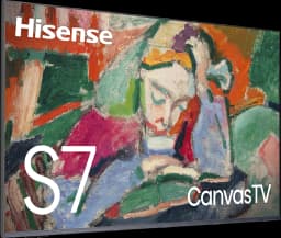TV Hisense CanvasTV™ 4K QLED de classe S7 de 85 pouces avec Google TV — vignette 3