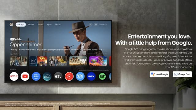 TV Hisense 65" Class U7 Series MiniLED ULED 4K Google TV