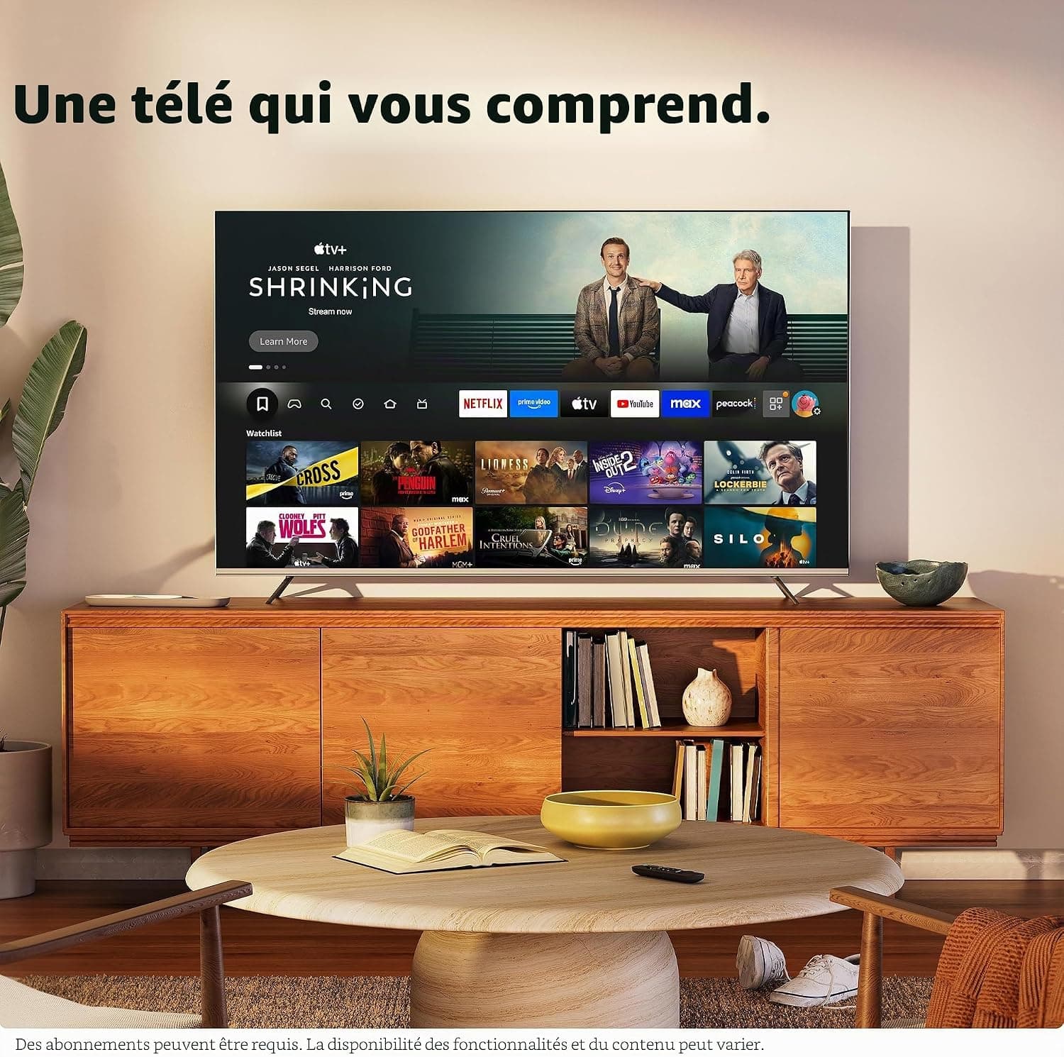 TV Hisense 55U65QF – 55 pouces Mini-LED ULED 4K Fire TV — vignette 3