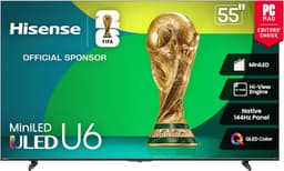 TV Hisense 55U65QF – 55 pouces Mini-LED ULED 4K Fire TV — vignette 6