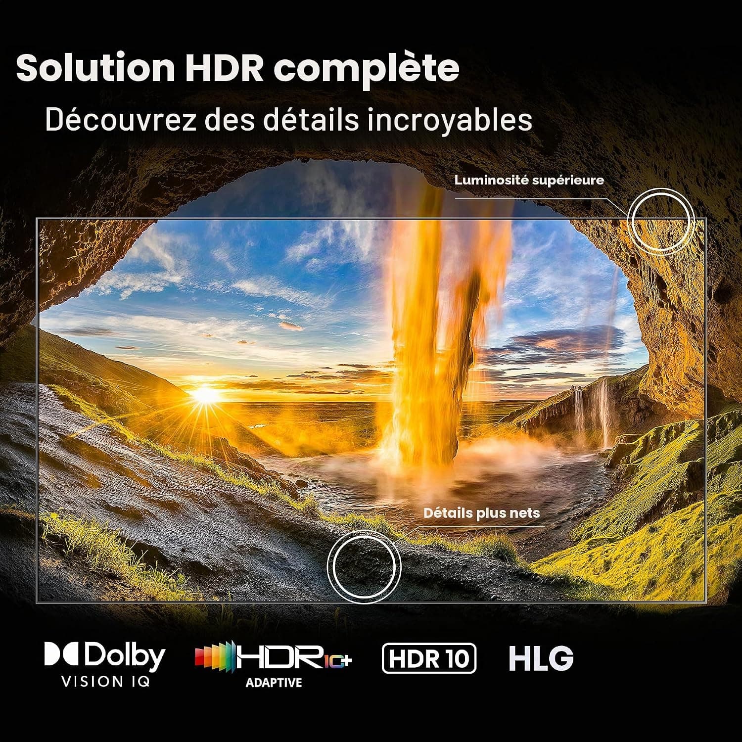 TV Hisense 55U65QF – 55 pouces Mini-LED ULED 4K Fire TV — vignette 26