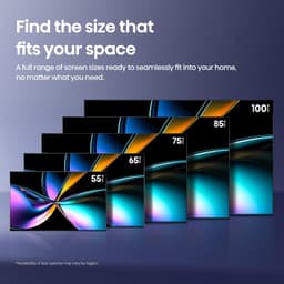 TV Hisense 55U75QG – 55 pouces Mini-LED Pro ULED 4K Google TV — vignette 9