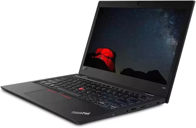 Ordinateurs portables Lenovo ThinkPad L380 Intel core I3 8ème gen 2.2GHz 4 coeurs 8GO DDR4 2400MHz OUI 256GO SSD OUI Intel UHD 6H 60Wh true 14' Noire USB, Type-C, RJ45 Window 11